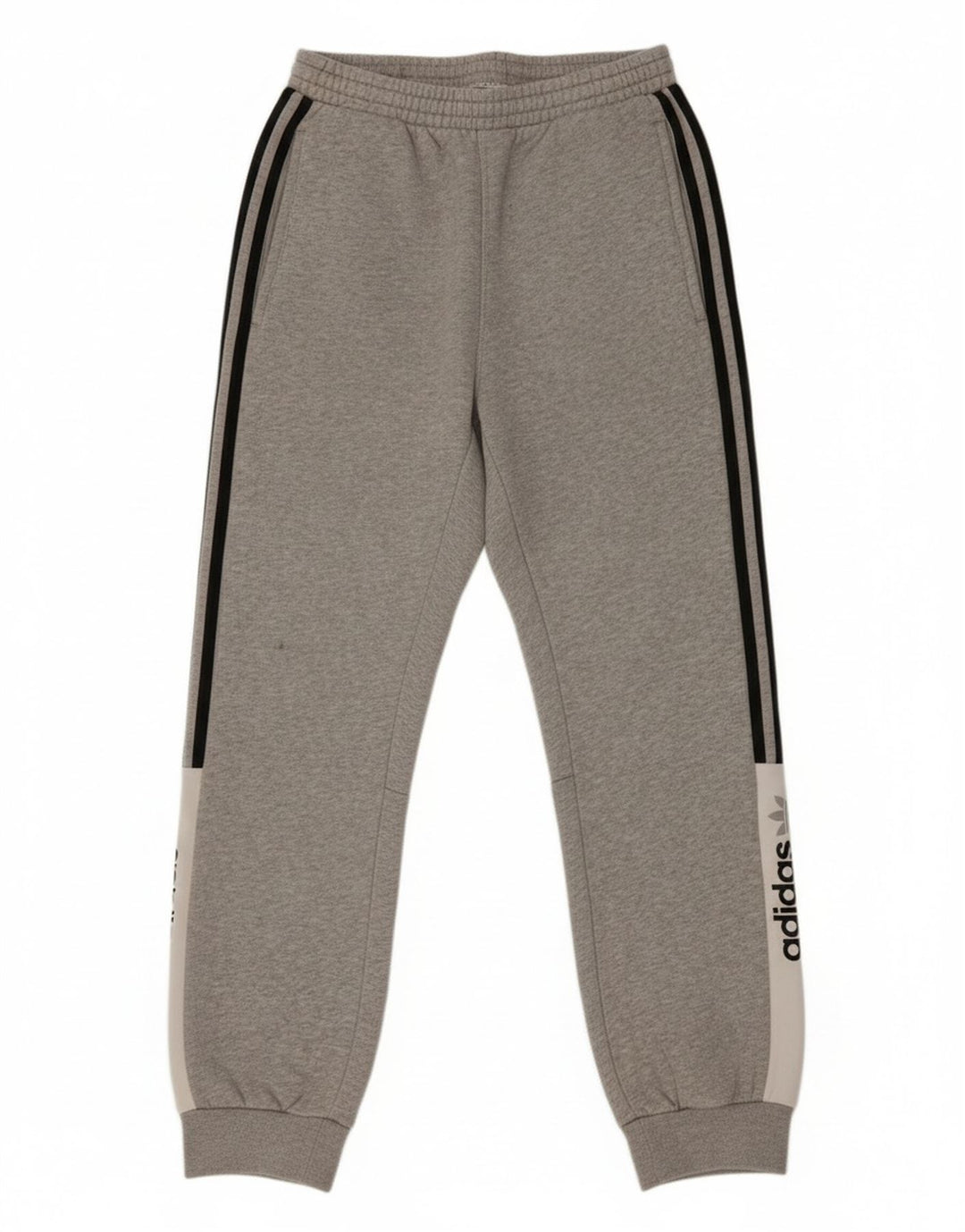 Adidas Pantalon de survêtement graphique pour homme - Taille S - Gris color block