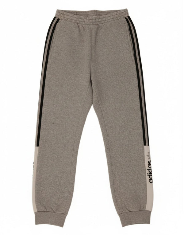 Adidas Pantalon de survêtement graphique pour homme - Taille S - Gris color block