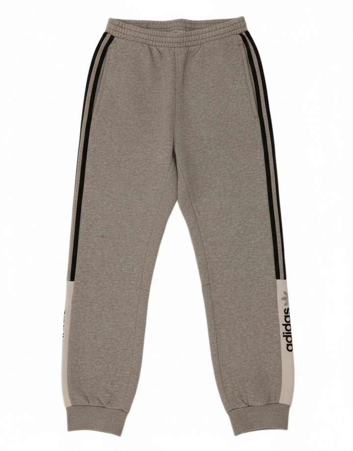 Adidas Pantalon de survêtement graphique pour homme - Taille S - Gris color block