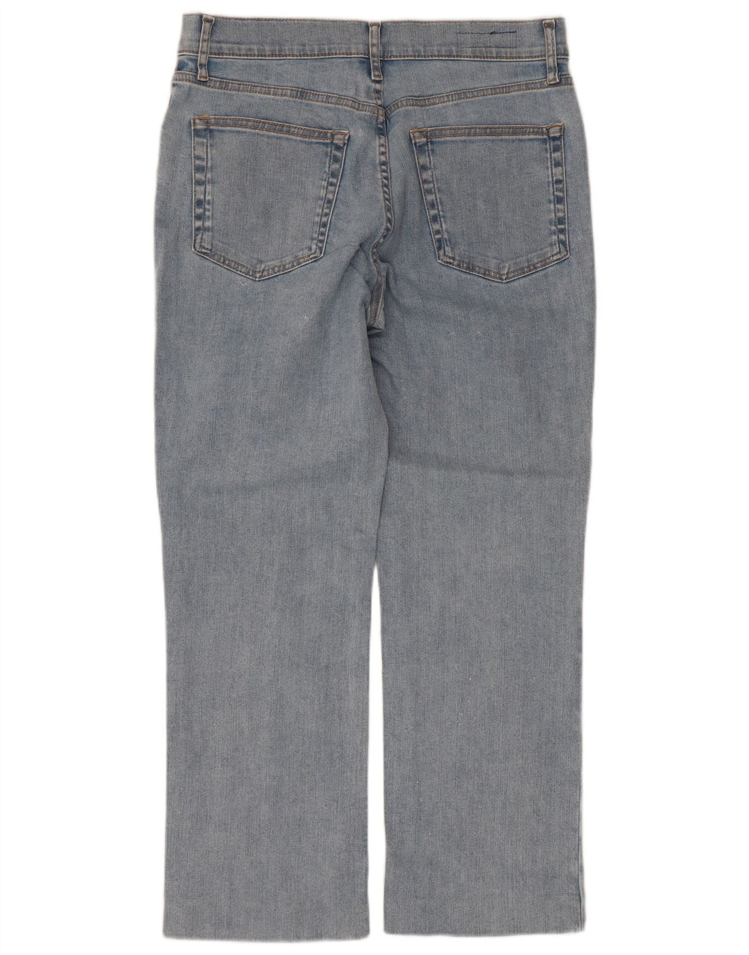 Jean droit femme ZARA EU 40 moyen W30 L26 coton bleu