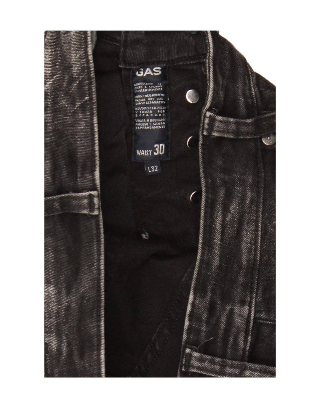 Gas Jean skinny homme W30 L32 gris