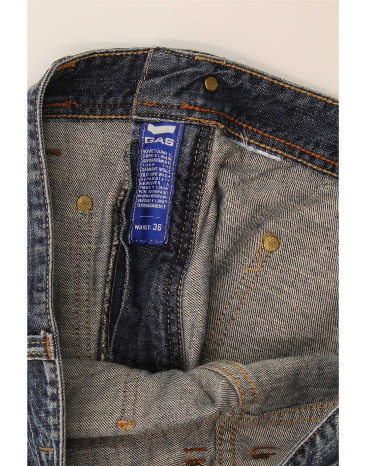 Gas Jean large pour homme W36 L36 Bleu