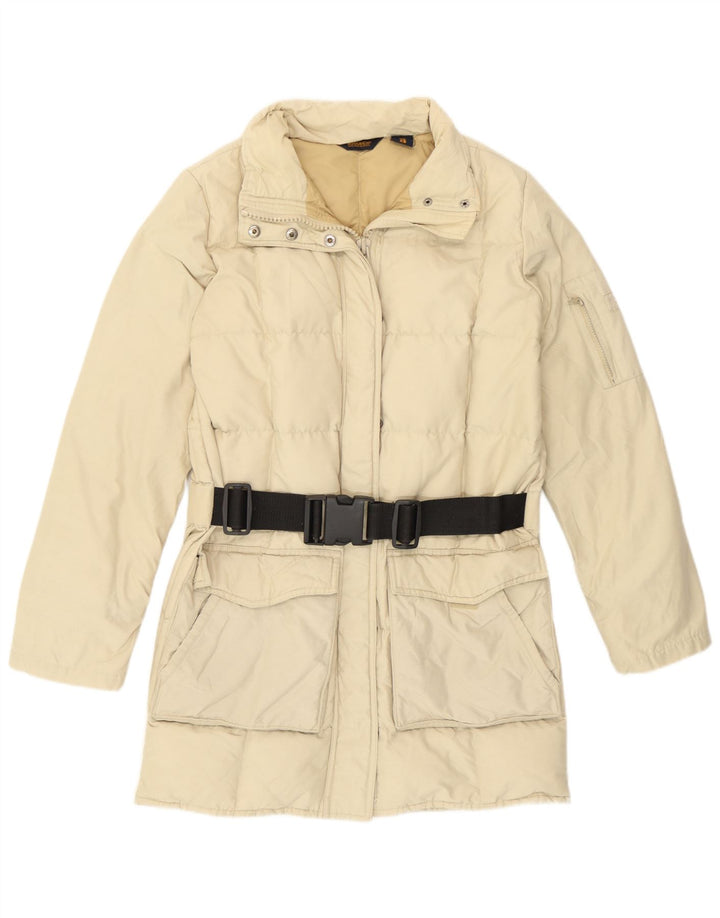 Woolrich Veste matelassée coupe ample UK 6 XS Beige Polyamide