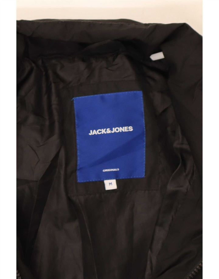 Jack & Jones Veste matelassée homme UK 38 Medium Noir Polyester