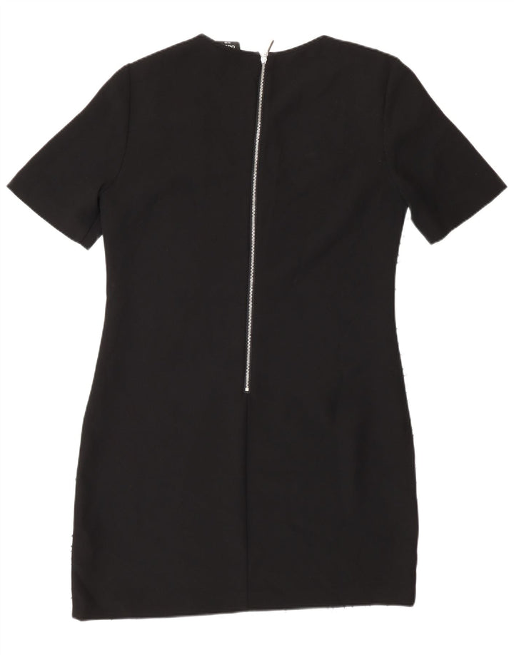 Oasis Robe fourreau à motif abstrait pour femme UK 12 Bleu moyen Colourblock