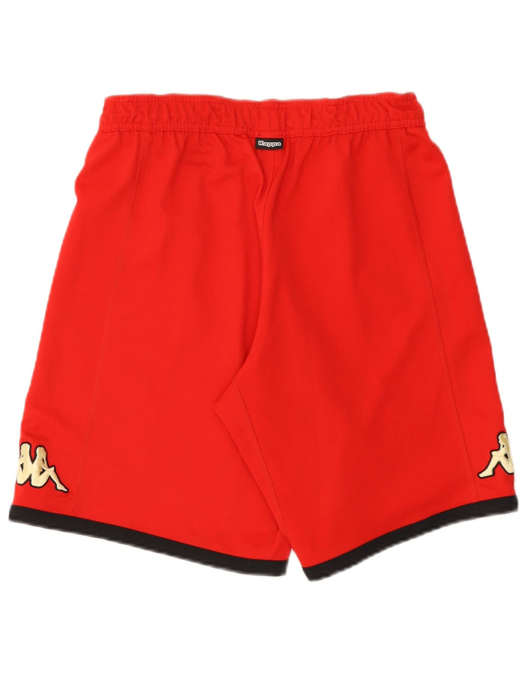 Kappa Short de Sport Homme XL Rouge Polyester