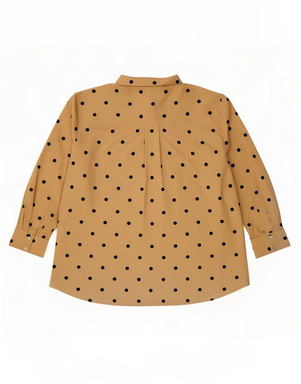 Marks & Spencer Chemisier pour femme UK 22 3XL Beige à pois
