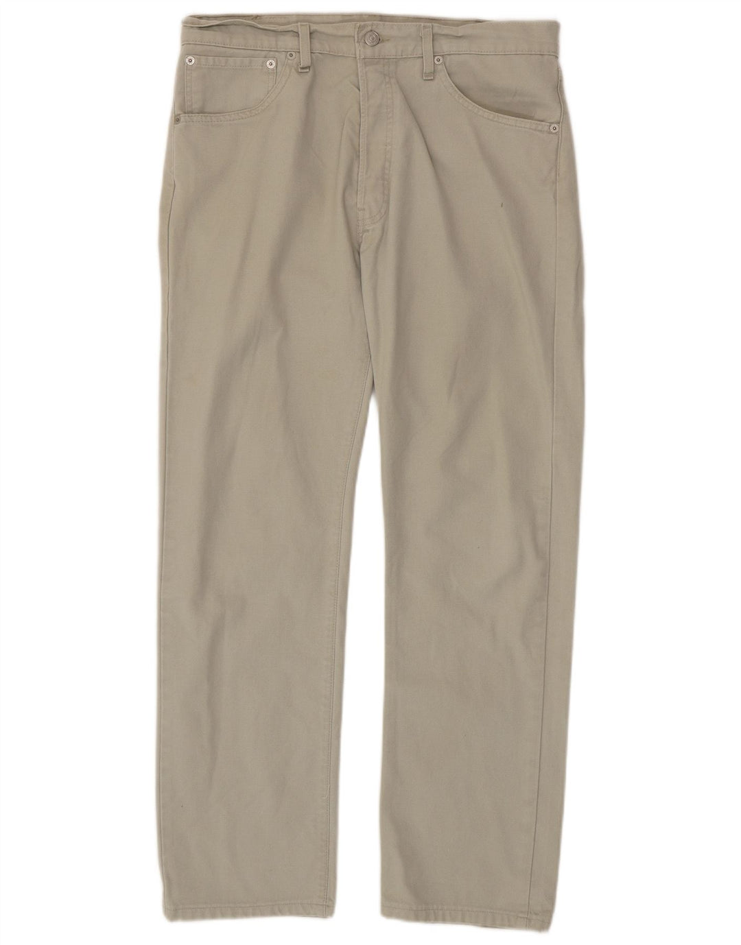 Levi's Jean Droit 551 Homme Beige W34 L32 Coton