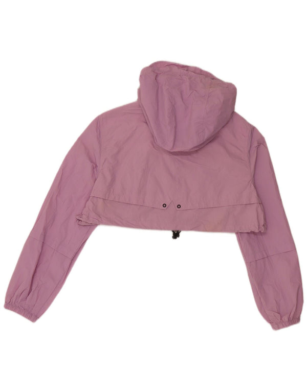 ZARA Veste de survêtement surdimensionnée à capuche pour femme UK 16 Large Rose