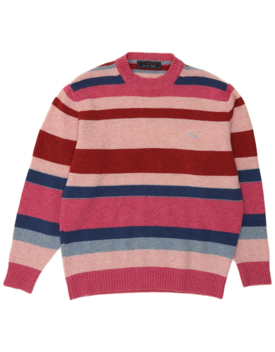 Harmont & Blaine Pull Col Rond Homme Rayé Multicolore Moyen