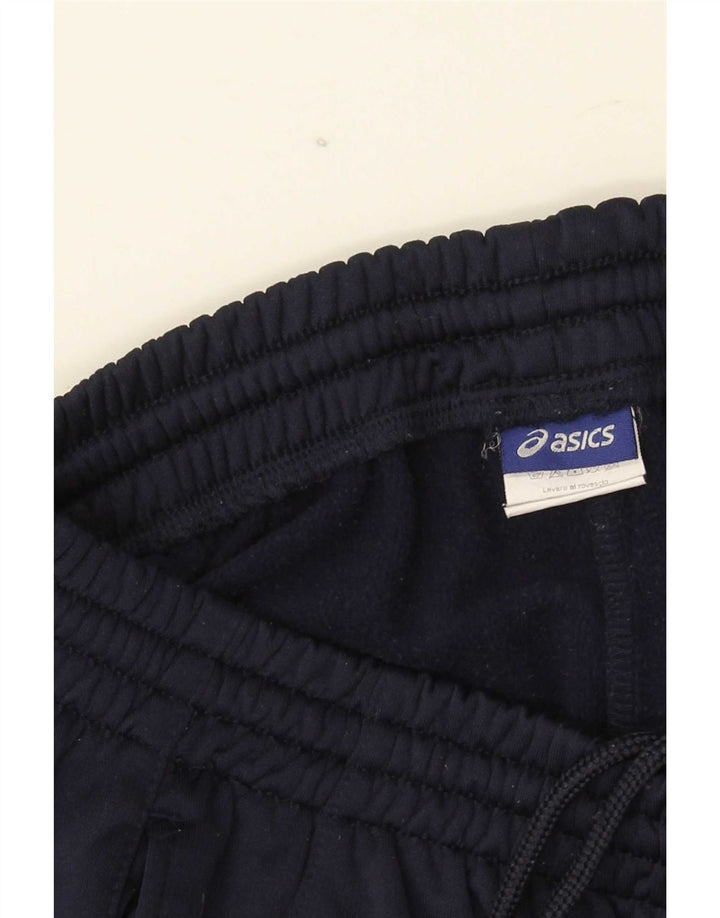 Asics Pantalon De Survêtement Graphique Joggers Homme Bleu Marine Moyen Polyester
