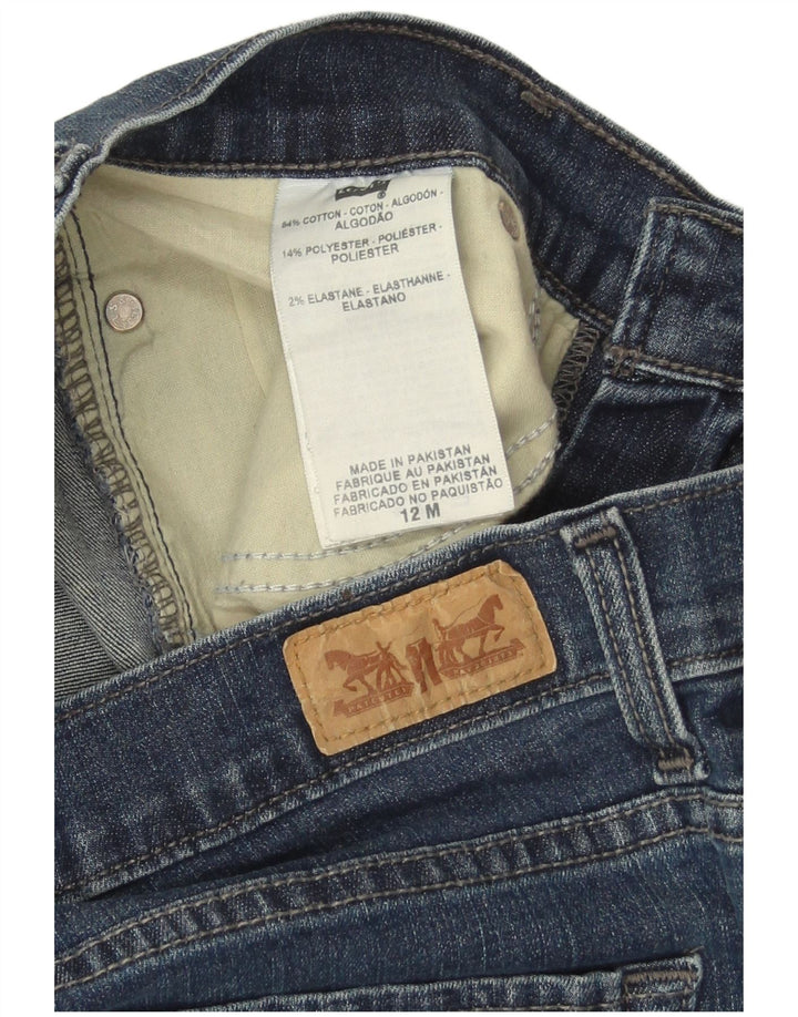 Levi's Jean bootcut 512 pour femme US 12 Large W30 L31 Bleu Coton