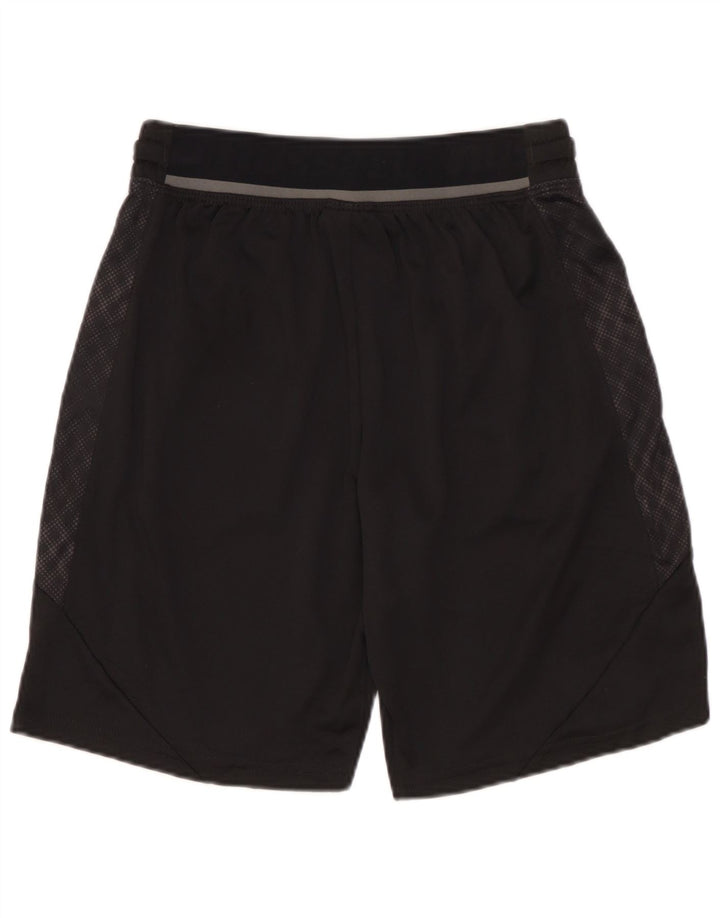 RUSSELL ATHLETIC Short de Sport Garçon 10-11 Ans Grand Noir Polyester