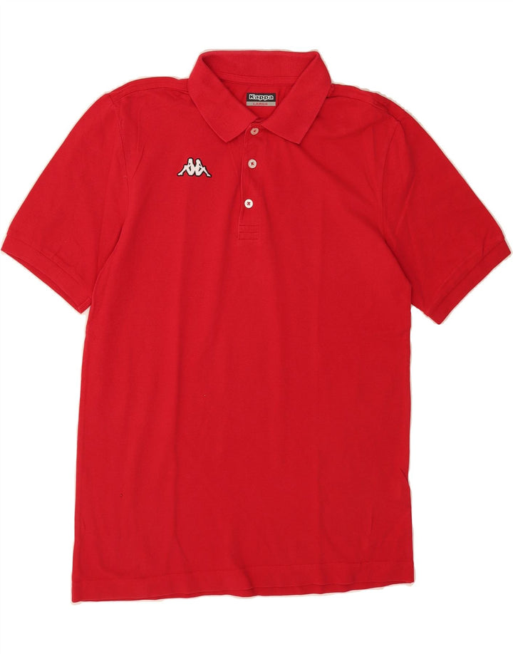 KAPPA Mens Polo Shirt Large Red Cotton Vintage Kappa and Second-Hand Kappa from Messina Hembry 