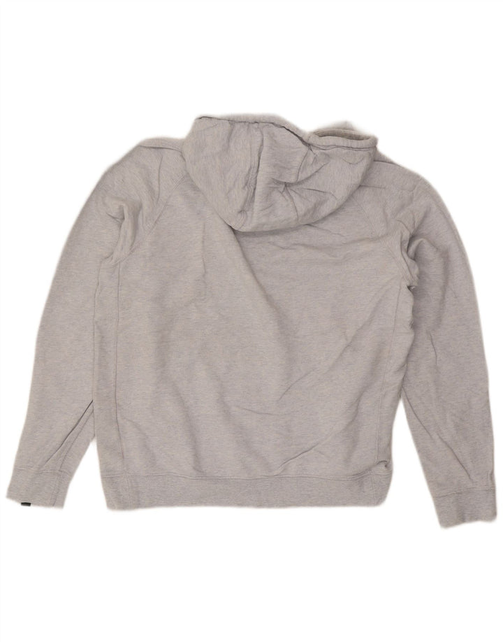 Nike Pull à capuche graphique pour femme UK 14 Gris moyen moucheté