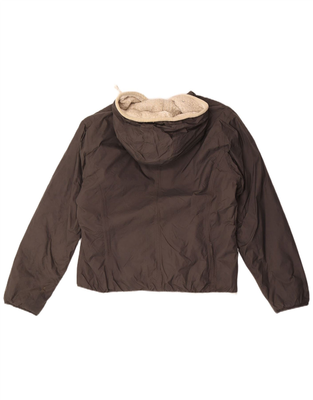 K-Way Veste coupe-vent à capuche pour homme UK 38 Gris moyen Polyamide