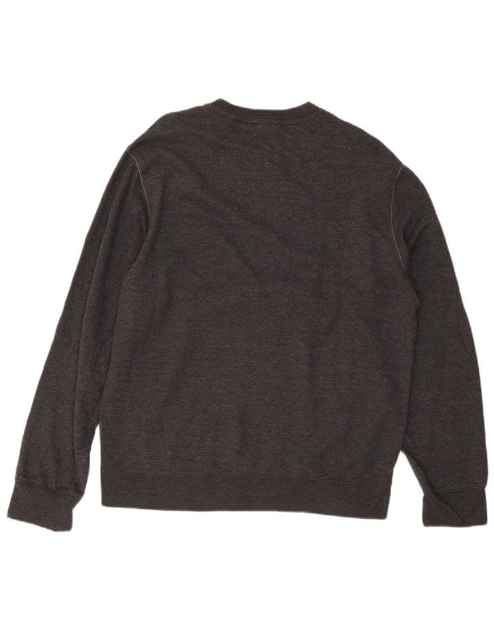 EDDIE BAUER Sweat-Shirt Homme Grand Gris Coton