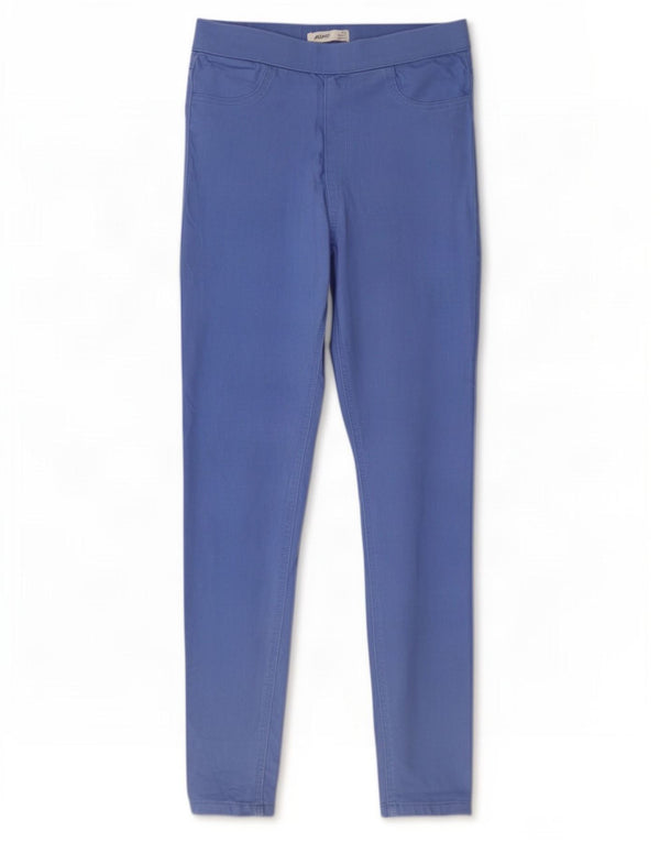 Marks & Spencer Jean Jegging Femme UK 10 Petit Bleu Coton
