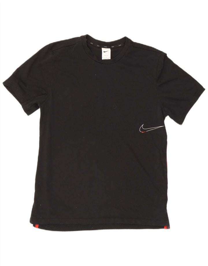 Nike T-shirt graphique en coton color block noir moyen pour homme