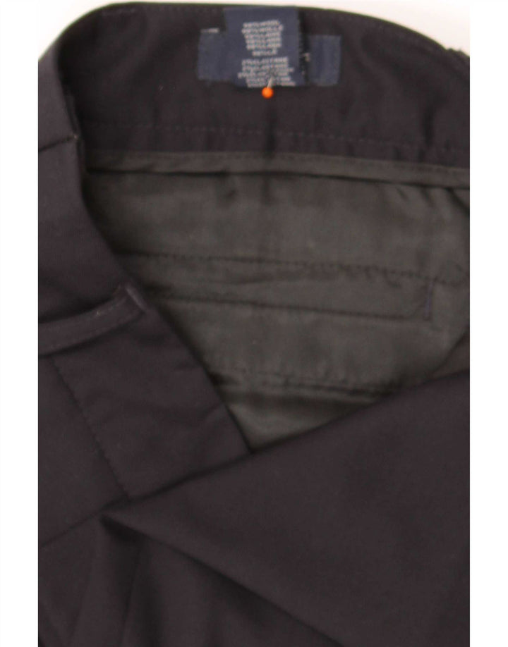 Gant Pantalon de costume bootcut pour femme UK 12 Medium W34 L33 Laine noire