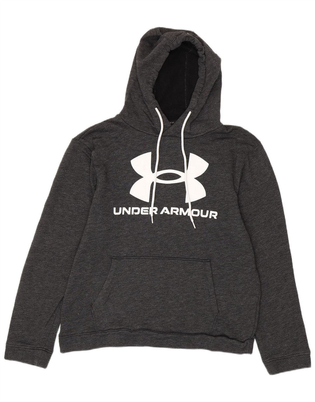 UNDER ARMOUR Pull à capuche graphique coupe ample pour homme, grand gris chiné