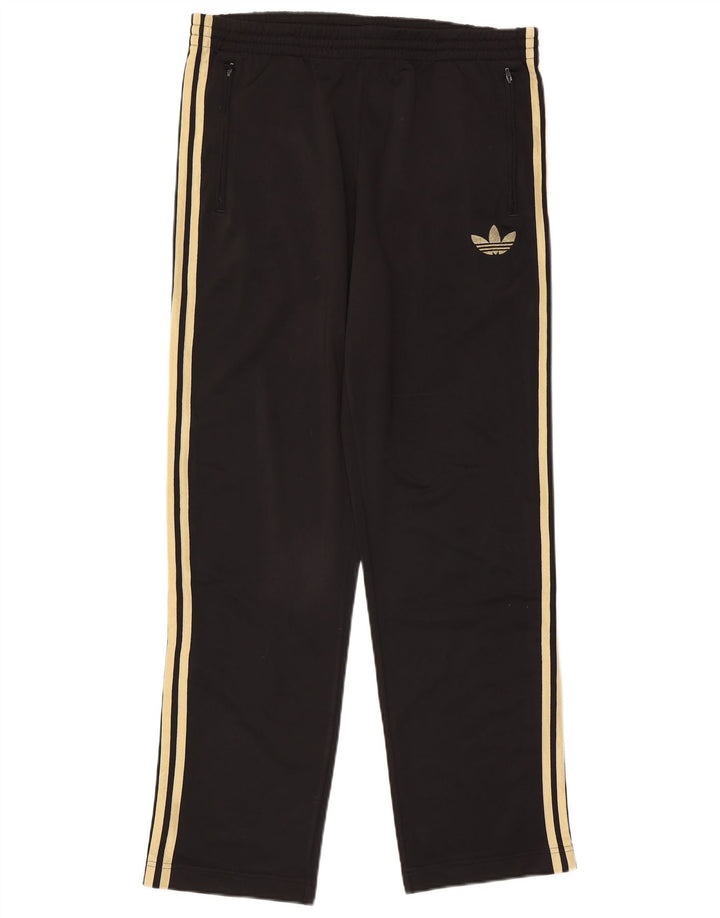 Adidas Pantalon de survêtement pour homme Noir moyen Polyester colour block