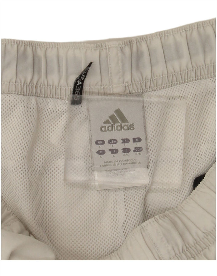 ADIDAS Mens Clima 365 Sport Shorts Large  White Polyester