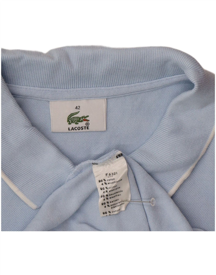 Lacoste Polo Femme Taille 42 Grand Bleu Coton