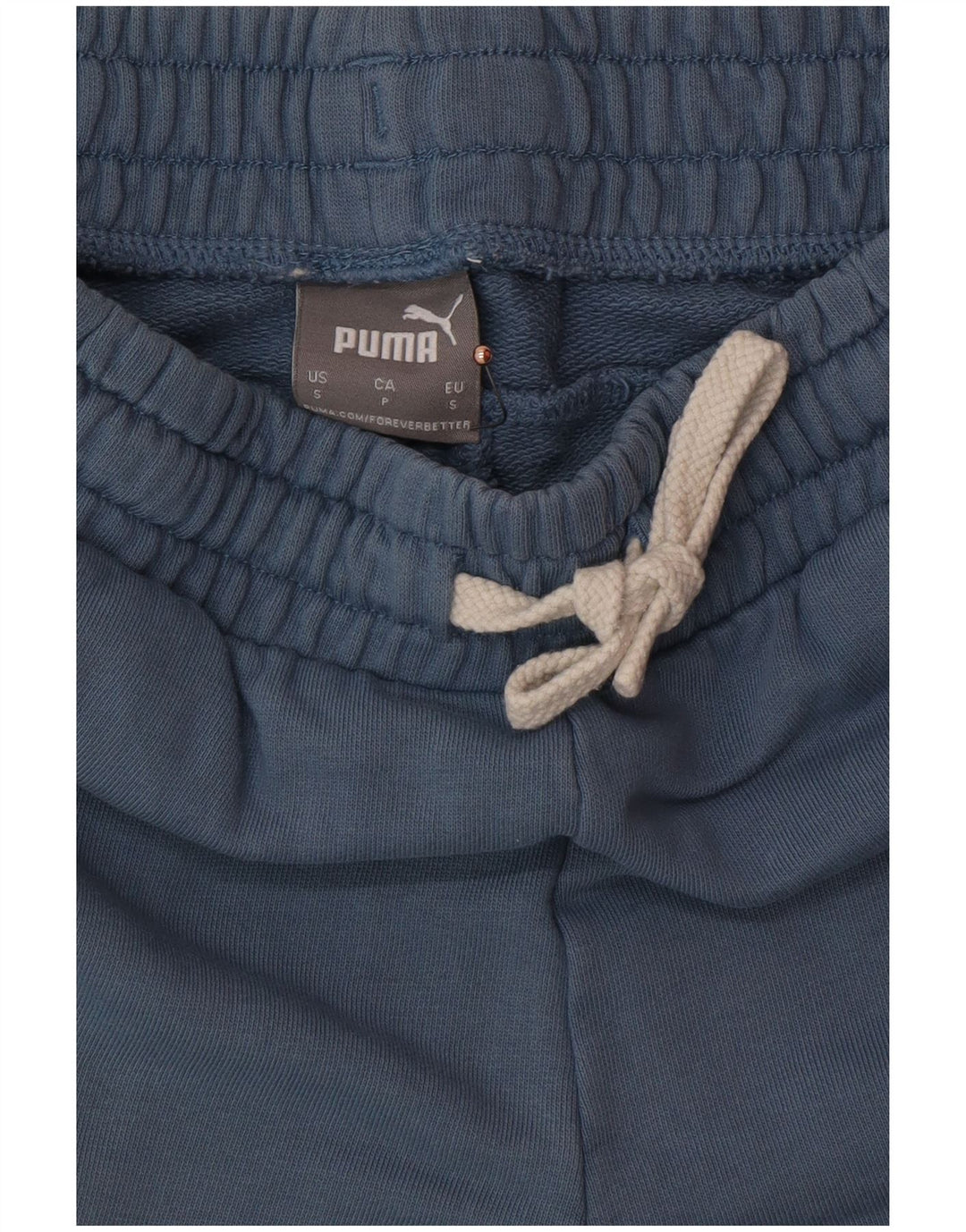 PUMA Short de Sport Graphique Homme Petit Bleu Coton