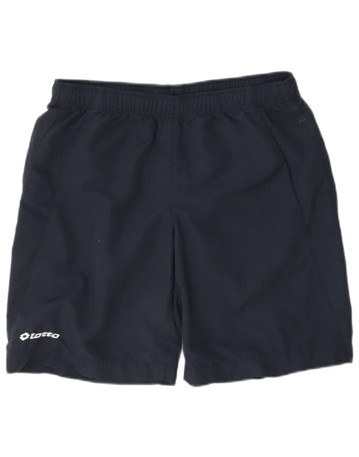 Lotto Short de Sport Homme Bleu Marine Moyen