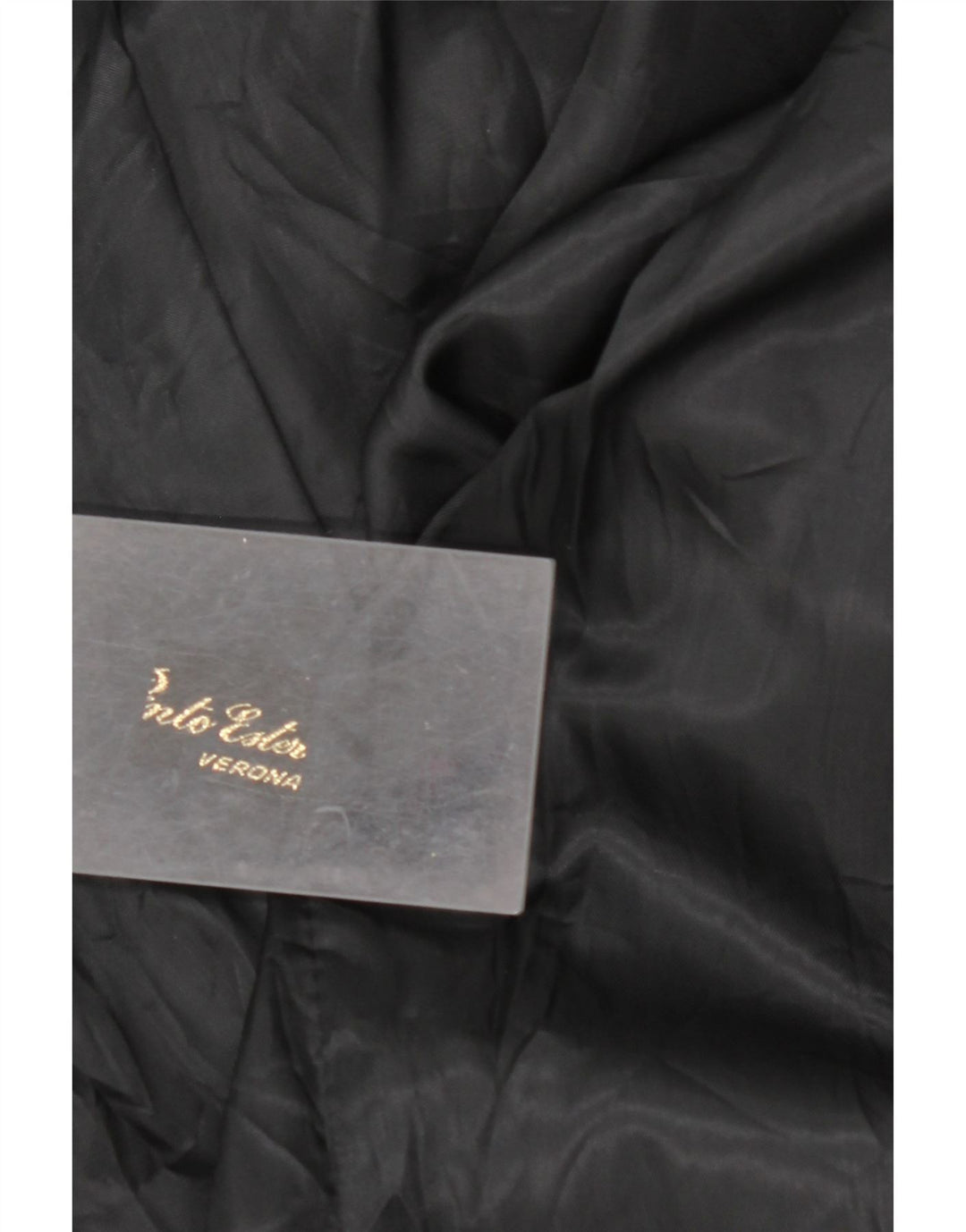 VINTAGE Veste en daim femme UK 14 Grand Noir