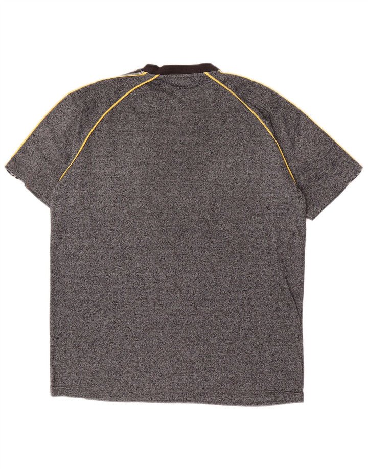 ASICS T-Shirt Graphique Homme Gris Moyen Colourblock