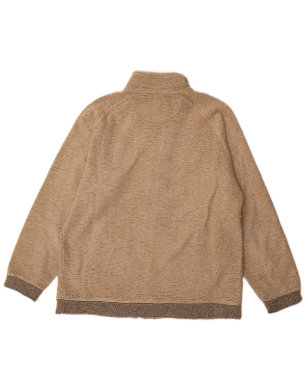 Champion Veste De Survêtement Homme Beige Moyen Acrylique