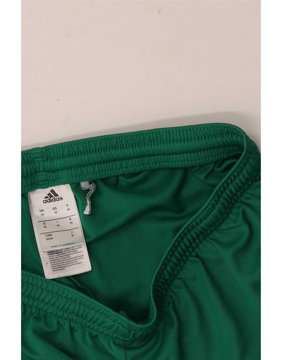 Adidas Short de sport Climalite Homme Vert Moyen Polyester