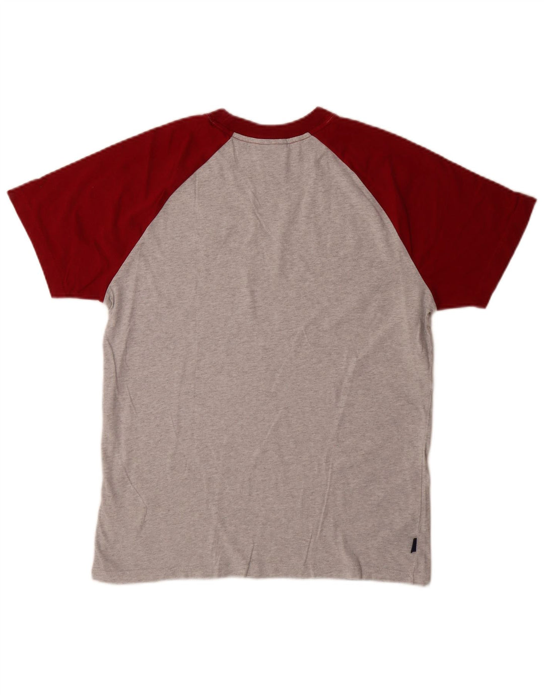 Superdry T-Shirt Homme Gris Moyen Colourblock Cotton