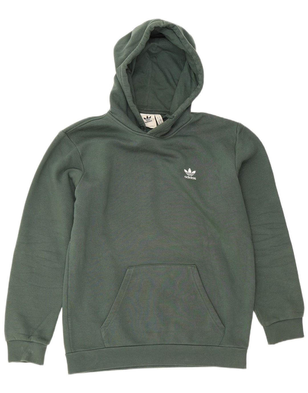 ADIDAS Pull à capuche pour homme Vert moyen