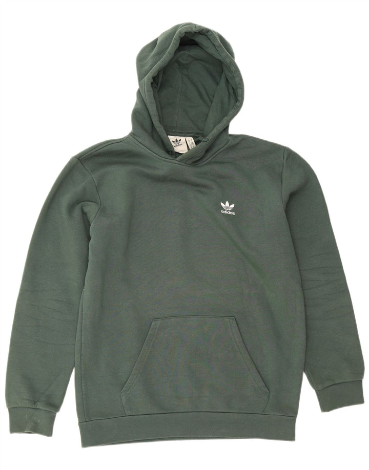 ADIDAS Pull à capuche pour homme Vert moyen