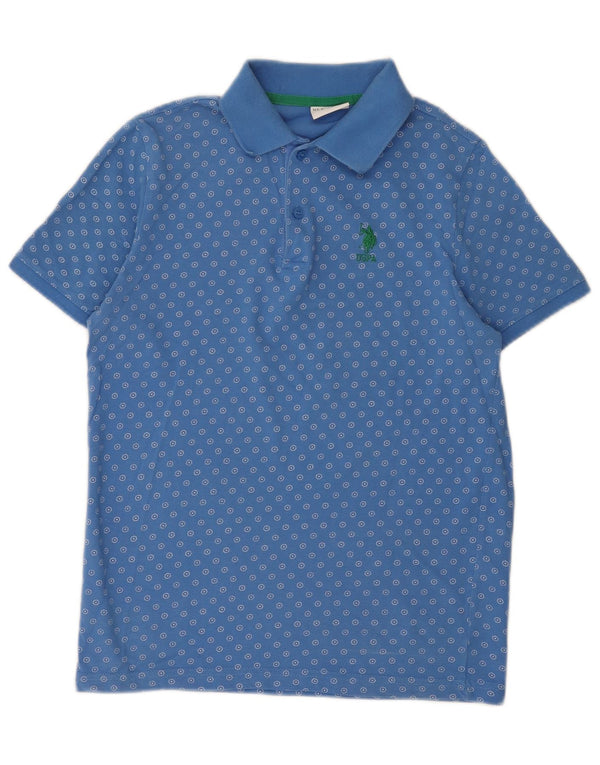 U.S. Polo Assn. Polo Homme XS Bleu Coton Taché