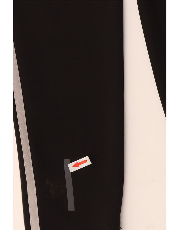 Adidas Climalite Crop Leggings UK 12/14 Noir Moyen Polyester