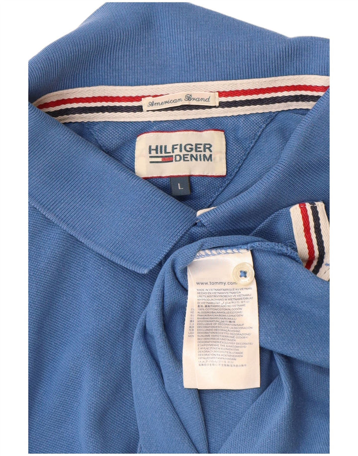 Tommy Hilfiger Polo Homme Grand Bleu Coton