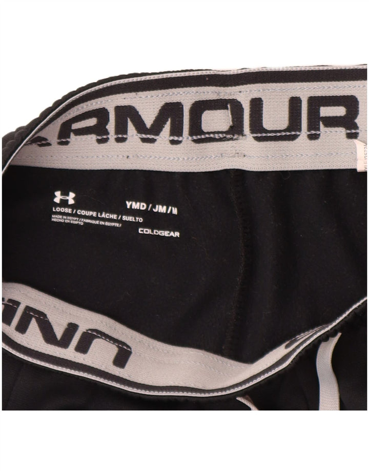 UNDER ARMOUR Short de sport Cold Gear pour garçon 9-10 ans Noir moyen