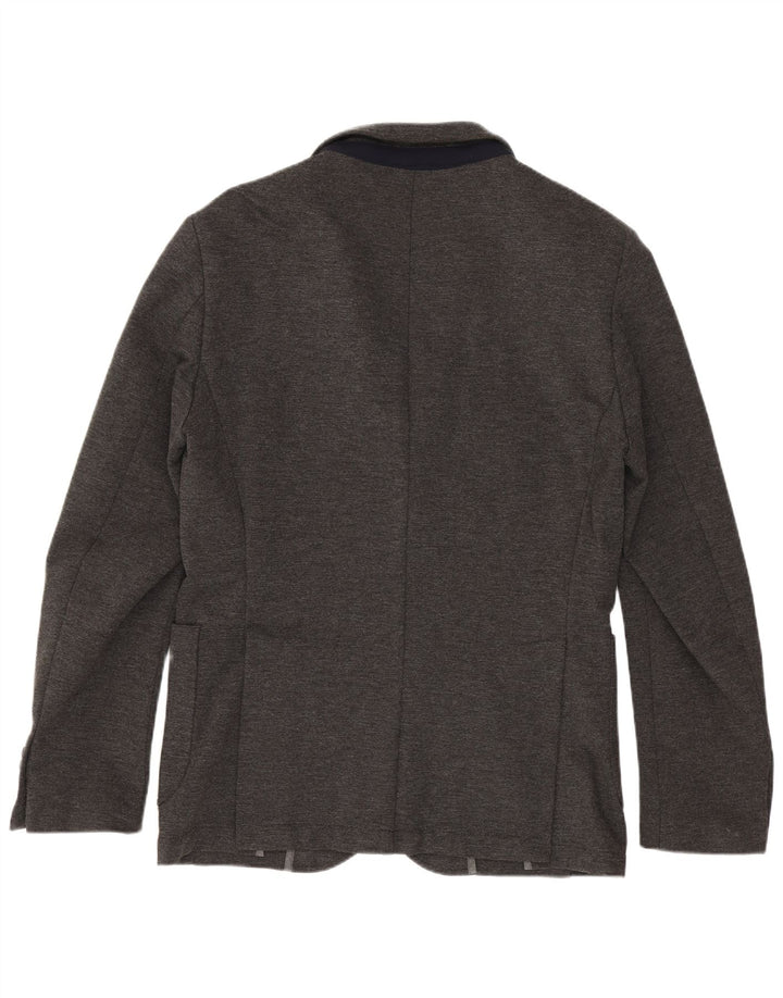 Liu Jo Veste Blazer 2 Boutons Homme IT 46 Petit Gris Viscose