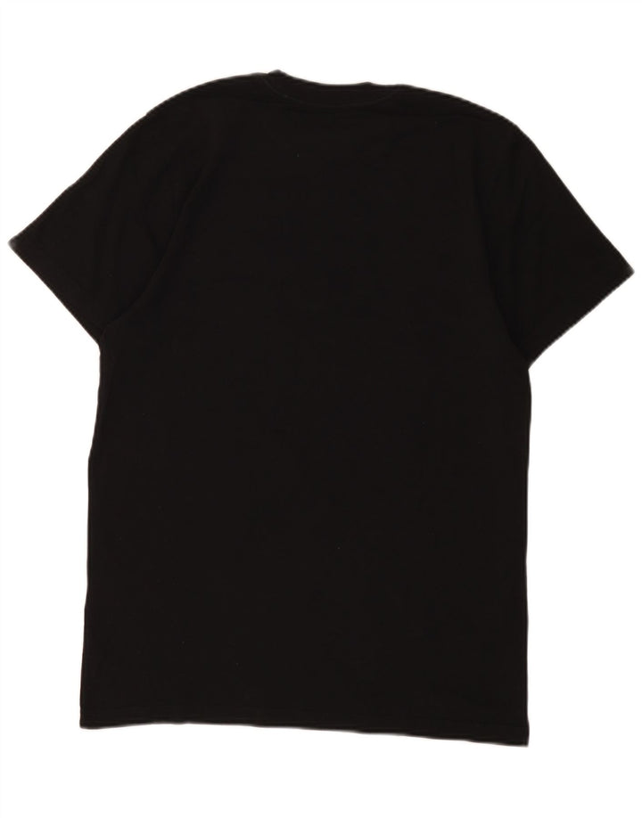 Vans T-shirt graphique coupe personnalisée pour hommes, haut en coton noir moyen