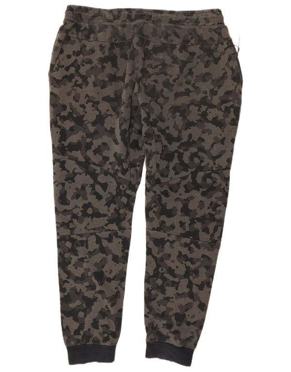 Nike Pantalon de survêtement pour homme Pantalon de jogging XL Gris Camouflage Coton