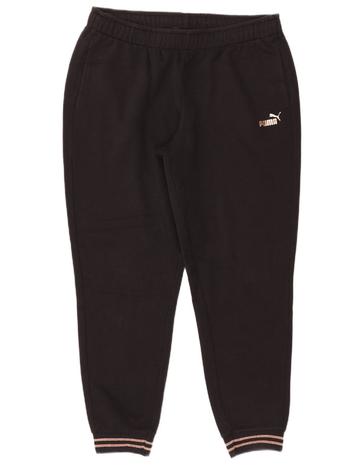 Puma Pantalon de survêtement pour homme Noir Taille L