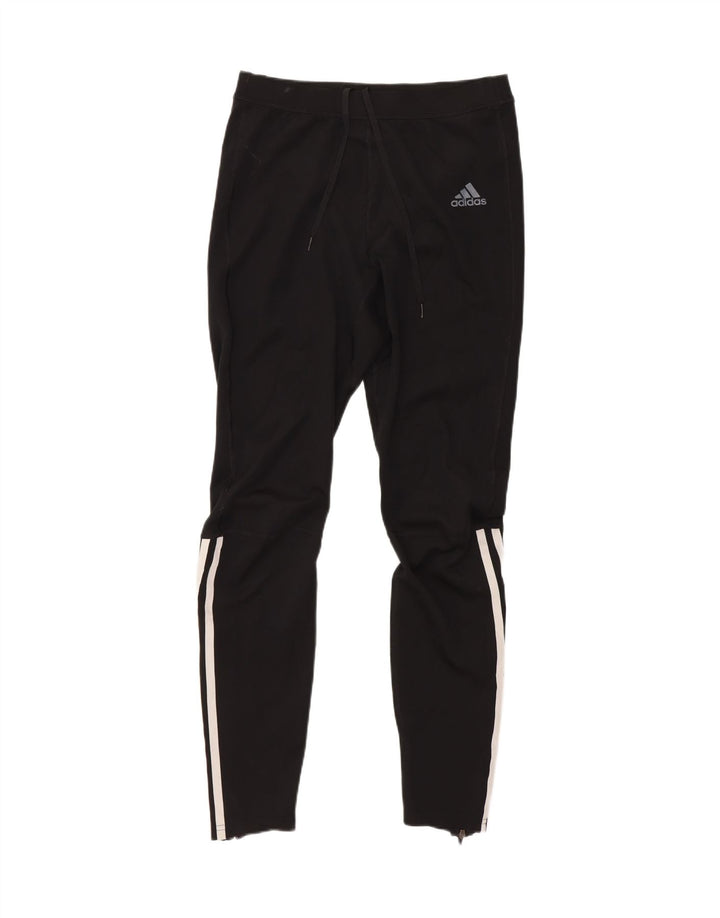 Adidas Pantalon de survêtement Climalite pour femme UK 12 Medium Noir Polyester
