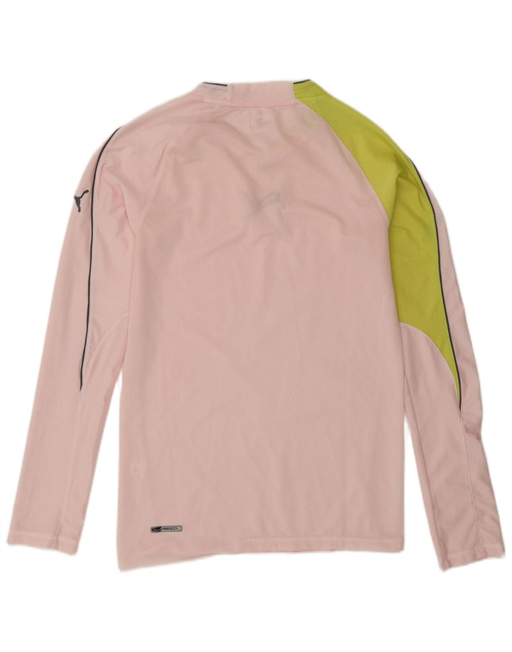 Puma Haut à Manches Longues Homme Rose Small Colourblock