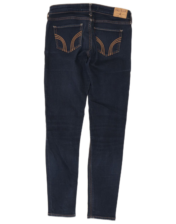 Hollister Jean skinny pour femme US 5 Small W27 L31 Bleu marine Coton