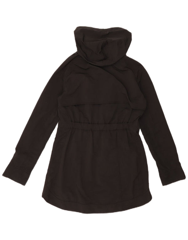 Ted Baker Veste parka surdimensionnée à capuche pour femme Taille 1 XS Noir Polyester