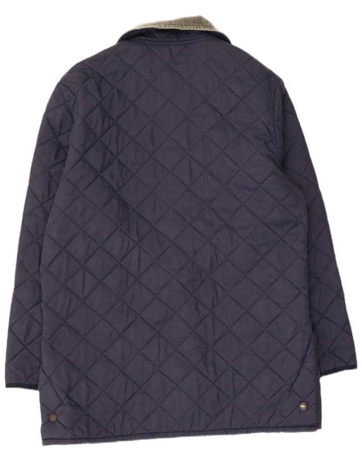 Barbour Veste matelassée pour homme UK 38 Bleu marine moyen